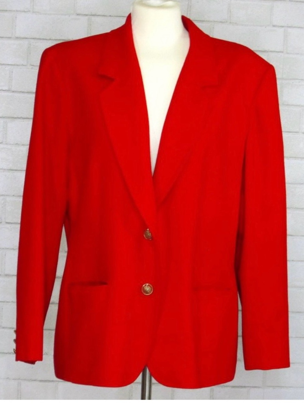 Pendleton Bright Red Women's Blazer Jacket